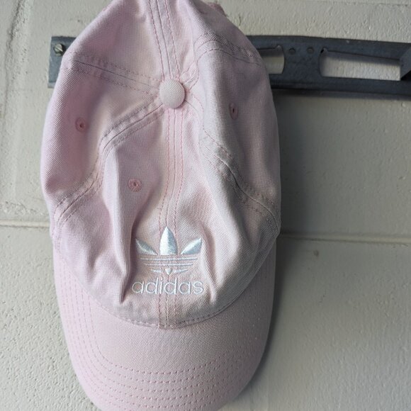 Slideback Hat Pink OSFM Adjustable Embroidered Vented Holes - Picture 1 of 6